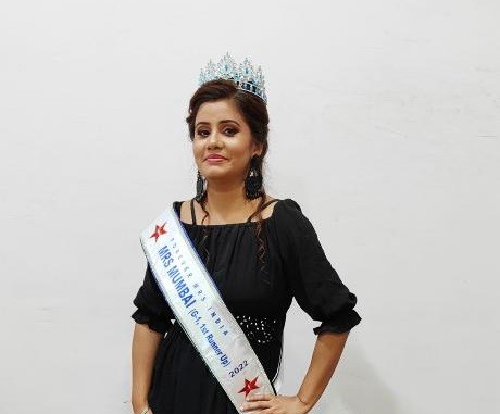 महाराष्ट्र के मुम्बई से दीपाली कौर को जी 1 कैटेगरी में मिला फॉरएवर मिस, मिसेज, व टीन 2022 सीजन 2 में फर्स्ट रनरअप का विनिंग टाइटल