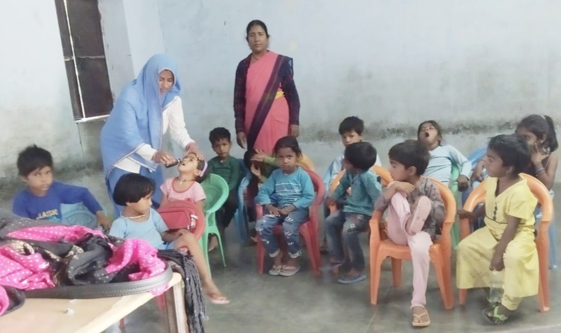 शक्ति दिवस" पर अनिमिया की स्क्रीनिंग और उपचार