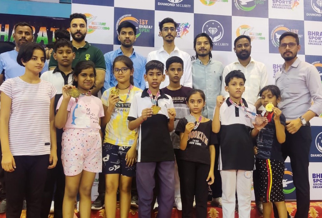 ओपन नेशनल ताइक्वांडो चैंपियनशिप में जीते मेडल